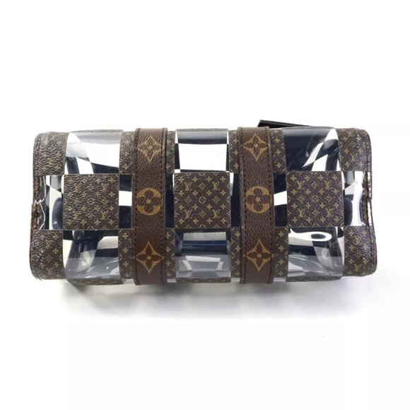 Auth LOUIS VUITTON Chess Bandouliere 25 Handbag Shoulder Bag - Picture 15 of 16